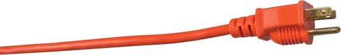 Southwire 2309SW8803 16/3 Vinyl Outdoor Extension Cord, Weather Resistant Flexible Vinyl Jacket, 3- Pronged, 100-Foot Extension Cord, 10 AMP, 1250 Watts, Orange in Saudi Arabia