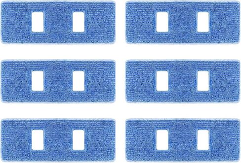 Proscenic 6PCS Replacement Mop Cloths Compatible P11 Mopping Vacuum Mopping Cleaning Cloths Accessories in Saudi Arabia