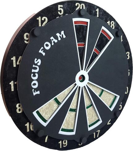 Focus Foam Steel Tip Dartboard Training Pack, Set of 10, Full Collection in Saudi Arabia