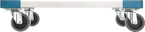 Carlisle FoodService Products Cateraide Metal Dolly for TC1826N Carriers with Reinforced Corners for Catering and Events, Aluminum, 28.63 x 22 Inches, Silver in Saudi Arabia