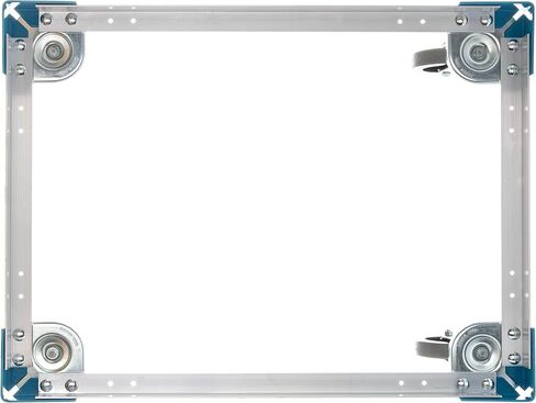 Carlisle FoodService Products Cateraide Metal Dolly for TC1826N Carriers with Reinforced Corners for Catering and Events, Aluminum, 28.63 x 22 Inches, Silver in Saudi Arabia