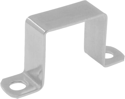 Square Oblong Pipe Clamp,6PCS U-Shaped Pipe Clamp,SAFYY U Shaped Connector Pipe Support Bar Security Holder Bracket,SUS304 Square Tube Buckle Clamps (45 * 45mm/1.77 * 1.77'') in Saudi Arabia