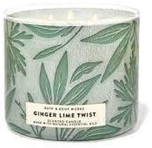 Ginger Lime Twist 3 Wick Candle 14.5 oz / 411 g in Saudi Arabia