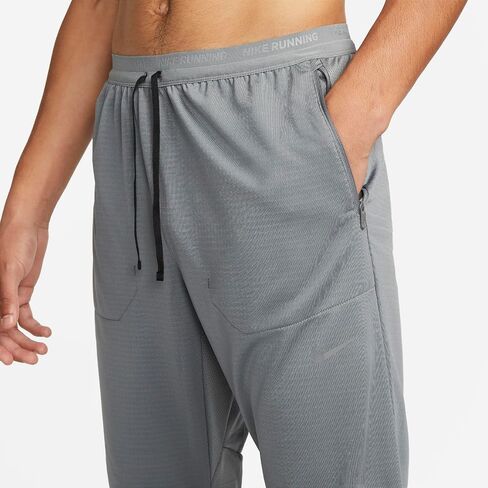 Nike Phenom Men's Dri-FIT Knit Running Pants (Smoke Grey, DQ4740-084) Size 3X-Large in Saudi Arabia