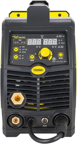 Weldpro 200 Amp Inverter Multi Process Welder with 3 Year Warranty Dual Voltage 220V/110V Mig/Tig/Arc Stick 3 in 1 welder/welding machine in Saudi Arabia