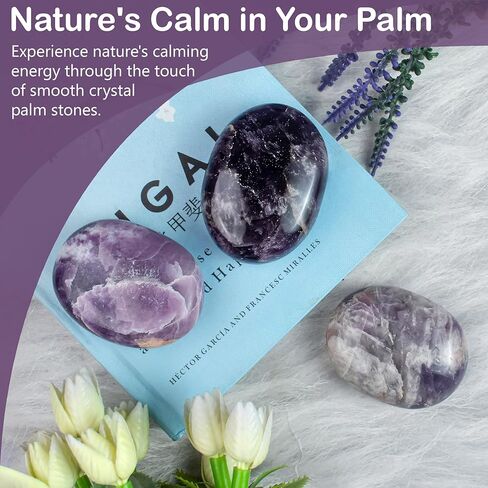 55-60 مم حجر النخيل قوس قزح حجر القمر - حجر القلق الطبيعي شقرا شفاء الريكي جيب حجري مصقول من الكريستال المنحوت يدويًا وحجر الشفاء لوازم شبكة كريستال التأمل والعلاج وموازنة الطاقة in Kuwait