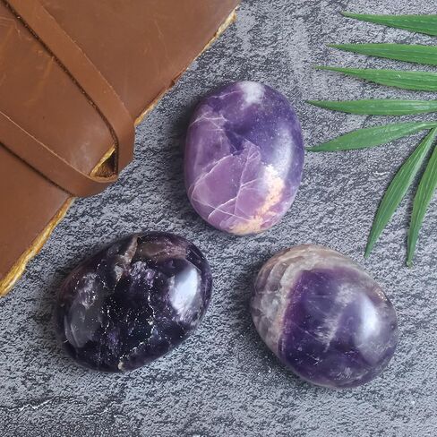 55-60 مم حجر النخيل قوس قزح حجر القمر - حجر القلق الطبيعي شقرا شفاء الريكي جيب حجري مصقول من الكريستال المنحوت يدويًا وحجر الشفاء لوازم شبكة كريستال التأمل والعلاج وموازنة الطاقة in Kuwait