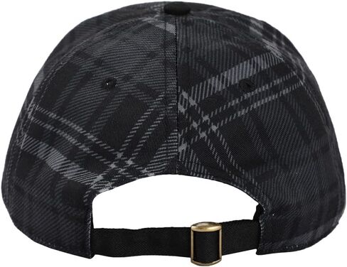Nightmare Before Christmas Embroidered Plaid Color Block Cap in Saudi Arabia