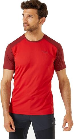 Rab Men's Force Tee - Lightweight T-Shirt for Hiking, Climbing, & Trail Running in Saudi Arabia