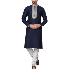 SK120 Men's Kurta Pajama Set Indian Traditional Party Wear Outfit