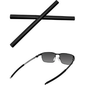 Replacement Earsocks for Oakley Tincup/Pitchman/Wheel House RX Eyeglasses - Black