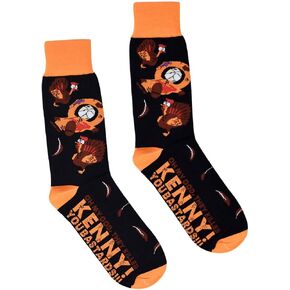 South Park Kenny McCormick OMG They Killed Kenny Officially Licensed Unisex Crew Socks - One Size Fits Most