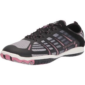 Body Glove Dynamo Rapid Water Shoes for Women, Swimming, Yoga, Beach, Hiking, Kayaking Shoes, Outdoor Sneaker, Hydro Sport Trainers Black and Cassis Pink Water Shoes
