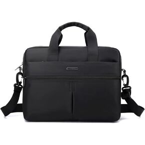 zhongningyifeng Laptop Bag 14 Inch, Slim Computer Bag for Men Women, Messenger Shoulder Bag, Lightweight Office Work Business Bag