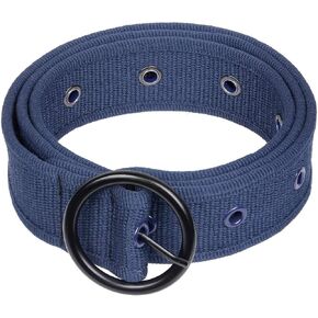 Adjustable Canvas Belts for Men Women,Casual Web Belts with Holes