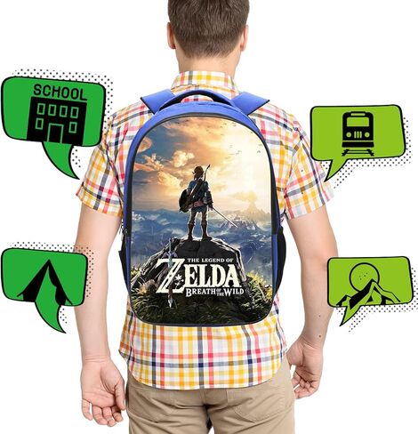 Qoinied Boys Kids Girls Backpack for School Travel Backpack For Women Men Laptop Backpack for Girls Boys in Kuwait