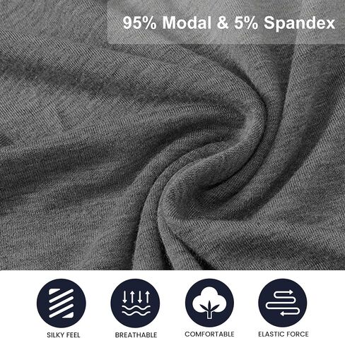 PaTunTEK Men's Sleeping Shorts Modal Lounge Pajama Bottom with Pockets in Saudi Arabia