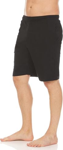 شورت كاجوال للرجال مصنوع من الجيرسيه القطني 100% من Essential Elements، ملابس نوم كاجوال نشطة، بيجامة PJ كاجوال in Kuwait