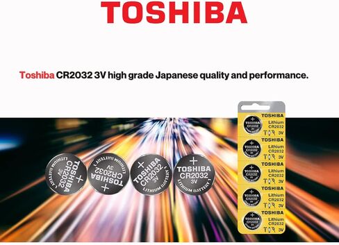 Toshiba CR2430 3 Volt Lithium Coin Battery (4 Batteries) in Saudi Arabia