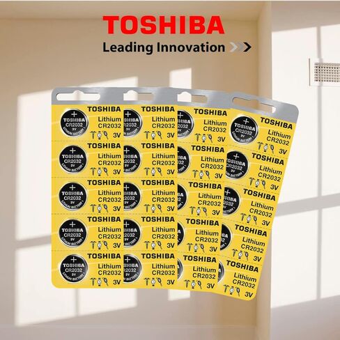 Toshiba CR2430 3 Volt Lithium Coin Battery (4 Batteries) in Saudi Arabia