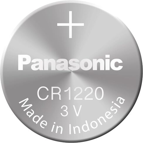 بطاريات باناسونيك - CR1220 - بطارية، ليثيوم، 3 فولت، خلية معدنية in Saudi Arabia