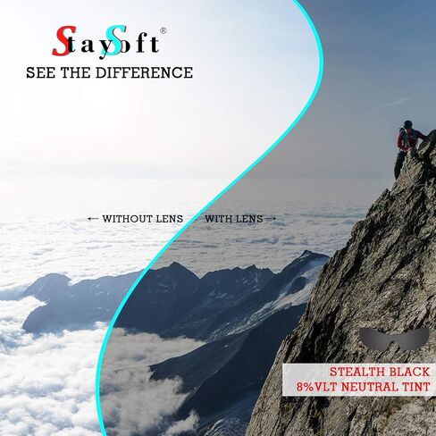 عدسات بديلة مستقطبة StaySoft لنظارات Oakley Turbine Rotor OO9307 الشمسية - خيارات متعددة in Saudi Arabia
