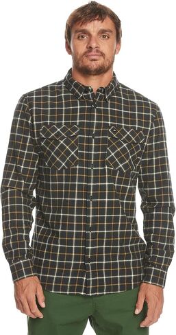 Quiksilver Men's Dulsie Button Up Woven Top in Saudi Arabia