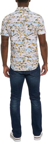 Robert Graham Men's Cedarhurst Short-Sleeve Woven Shirt in Saudi Arabia