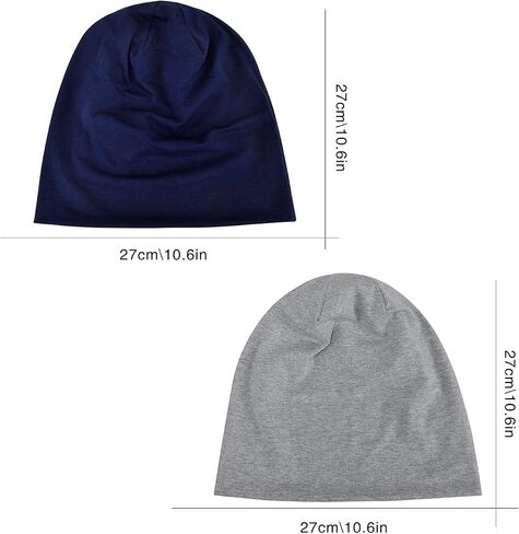 Womens Chemo Beanie Hat Cancer Cap Stretch Slouchy Turban Headwear in Saudi Arabia
