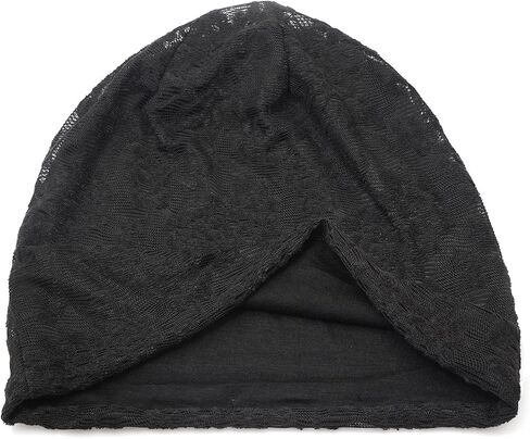 Womens Chemo Beanie Hat Cancer Cap Stretch Slouchy Turban Headwear in Saudi Arabia