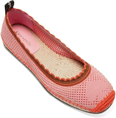 Kate Spade Womens Knottingham Knit Slip On Ballet Flats Pink 7.5 Medium (B,M) in Saudi Arabia