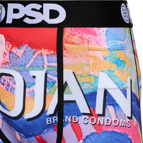 PSD Men's Trojan Nirvana Hp Boxer Briefs, Multi, L in Saudi Arabia