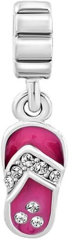 Pink Girls Charm Women Beads For Bracelets in Kuwait