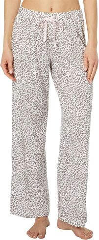 Karen Neuburger Petite Long Sleeve Split-Neck Tee PJ Set in Saudi Arabia