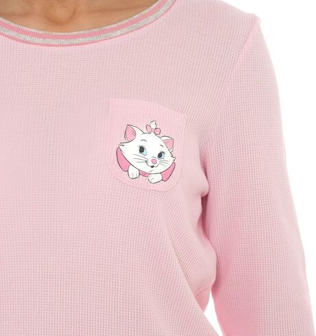 Wingwalker Womens Disney Aristocats Pajamas Ladies Marie Short Soft Waffle PJs in Saudi Arabia