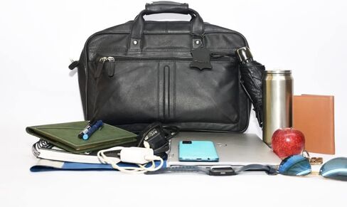 توريش شنطة سفر تنفيذية مصنوعة يدويا من الجلد الطبيعي 100% للجنسين in Kuwait