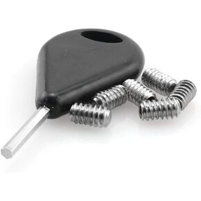 Surf Fin Tool Surf Key Surfboard Key Fin Screw with 6 Screws