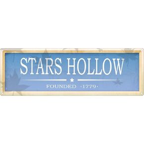 Vintage Metal Signs Stars Hollow, Founded in 1779 Slim Tin Sign Retro Indoor Bar Vintage Style 6"x16" Unique Wall Decor