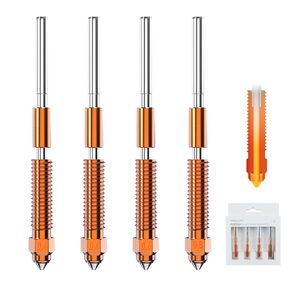 Creality K1C Nozzle - Unicorn Quick Swap Nozzle Kit for K1C, Ender 3 V3 / Plus 3D Printer,High Flow All-metal integrated Tri-metal Nozzle&Heat Break,600mm/s High Speed,300℃ High Temp,Tip 0.4,0.6,0.8mm