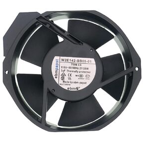 New Cooling Fan for W2E142-BB05-01 7006ES,115V 27/28W 50/60Hz,17238 2-Pin Metal Fan Size:172X150X38mm.