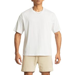 Ouber Men's Loose Fit Gym Short Sleeve T-shirts Athletic Workout Running Casual Shirts