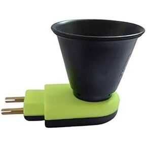 Stainless Steel Electric Kapoor Dani Green & Black Incense Burner Useful for Loban,Bakhoor,Oudh,Agarbatti