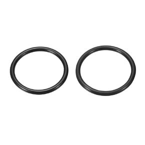 MECCANIXITY Nitrile Rubber O-Rings 58mm 60mm OD 48mm 50mm ID 5mm Thick Seal Gasket, Black 20in1 Set