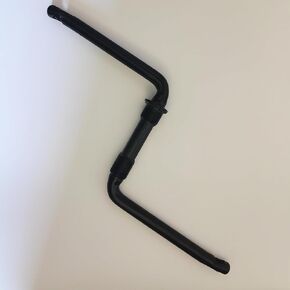 One Piece Black Crankarm Set,Wide One Piece Bike Crank, Length of Arm:152mm/5.984"