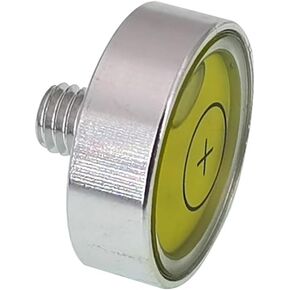 Screw metal universal horizontal bubble water level, level fixed installation, level, circular bubble (30 * 16mm(M8))