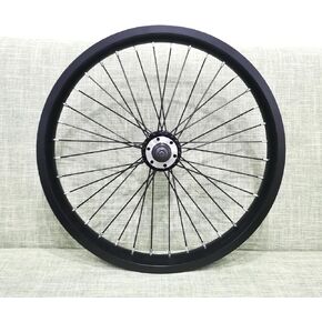 26 inch Heavy Duty Bicycle Rear Wheel Rim 12 Gauge, Double Wall Aluminum Alloy 48 Spokes Wheel, 26" Bike Rear Rim 135mm (Black) Disc Brake