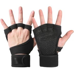 Workout Gloves for Men/Women with Wrist Support, Breathable Weight Lifting Gloves, Gym Gloves for Cross Training, Cycling, Rowing, Weight Lifting for Support and Protection