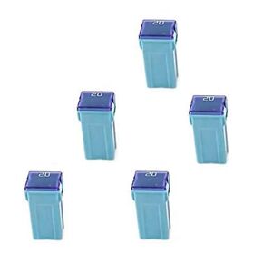 5 قطع من مجموعة الصمامات JCASE Fuse 25 أمبير للسيارات ذات المظهر المنخفض لسيارات Ford وChevy/GM وNissan وToyota Pickup Trucks والسيارات وسيارات الدفع الرباعي