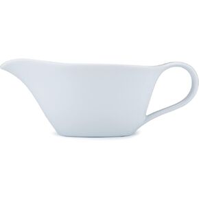 Heartland Home Porcelain Gravy Boat with Large Pour and Fewer Drips. Large White Gravy Boat, 16floz.