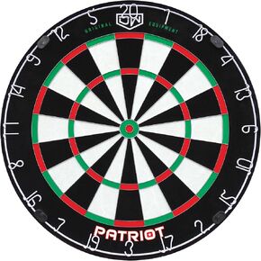 لوحة رمي السهام ذات الشعيرات الاحترافية من DW Patriot - البطولة الرسمية مقاس 18 بوصة خالية من الدبابيس in Kuwait